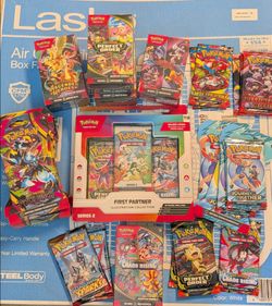 Sealed Pokémon packs and bundles