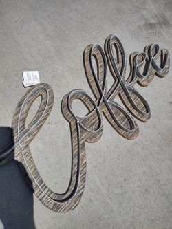 Coffee Sign