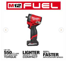 Milwaukee M12 Stubby