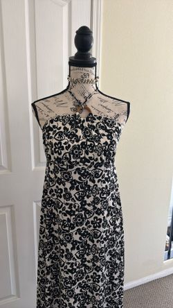 Black And White Beautiful Dress 