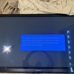 50” Panasonic Tv 