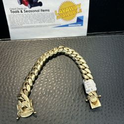 Cuban Bracelet 14k