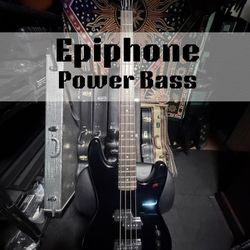 Epiphone — 1999 — Power Bass — Black