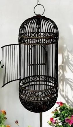 Jaula para Perico fierro forjado