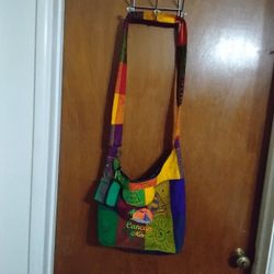 Shoulder Bag With Attached Coin Purse 