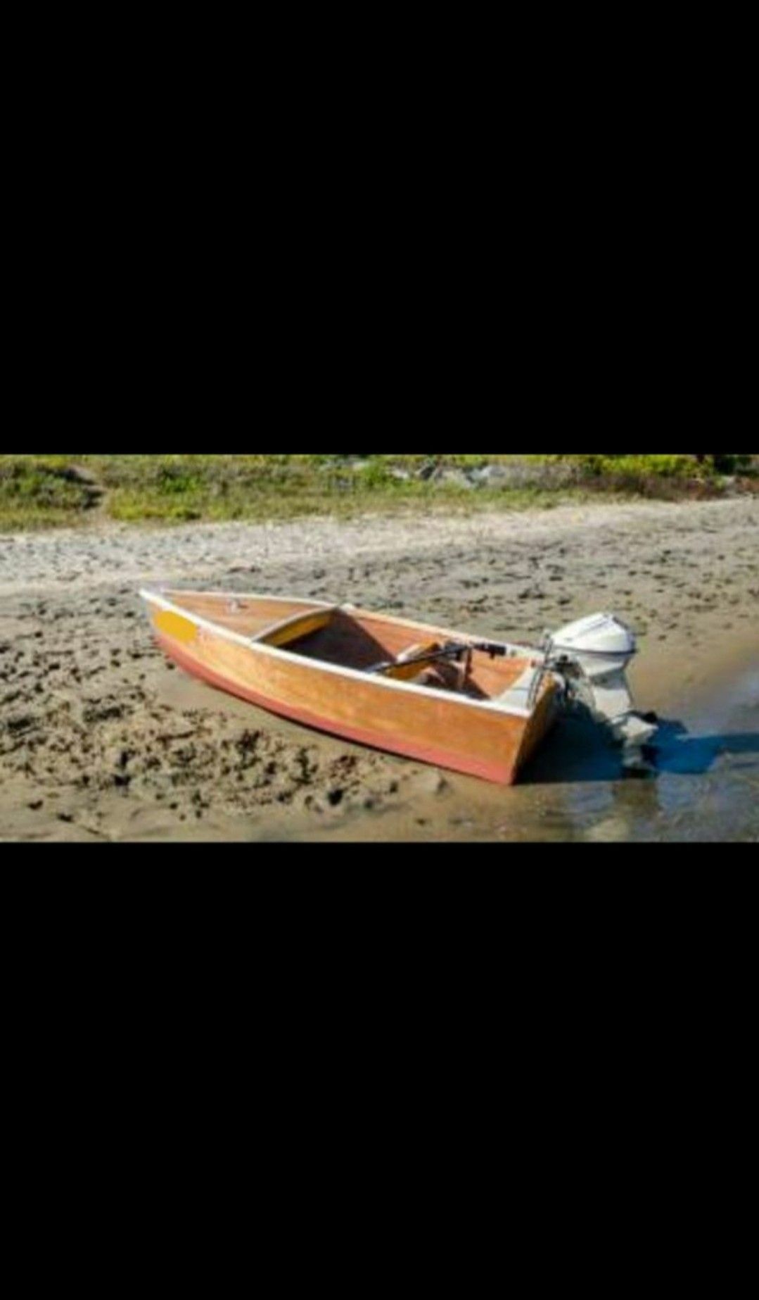 Custom Wooden 8' Mahogany Dinghy for fishing, cruising harbor, or tender for classic boat