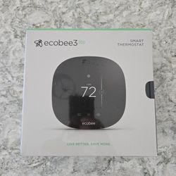 ecobee Smart Thermostat Essential - Energy Star Certified programmable Wi-Fi Thermostat - Works with Siri, Alexa, and Google Assistant
NEW IN BOX 
