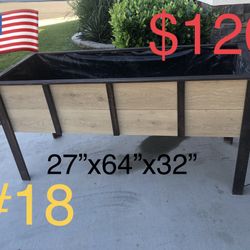 Wood Planter Box Garden Raised Herb Pots 