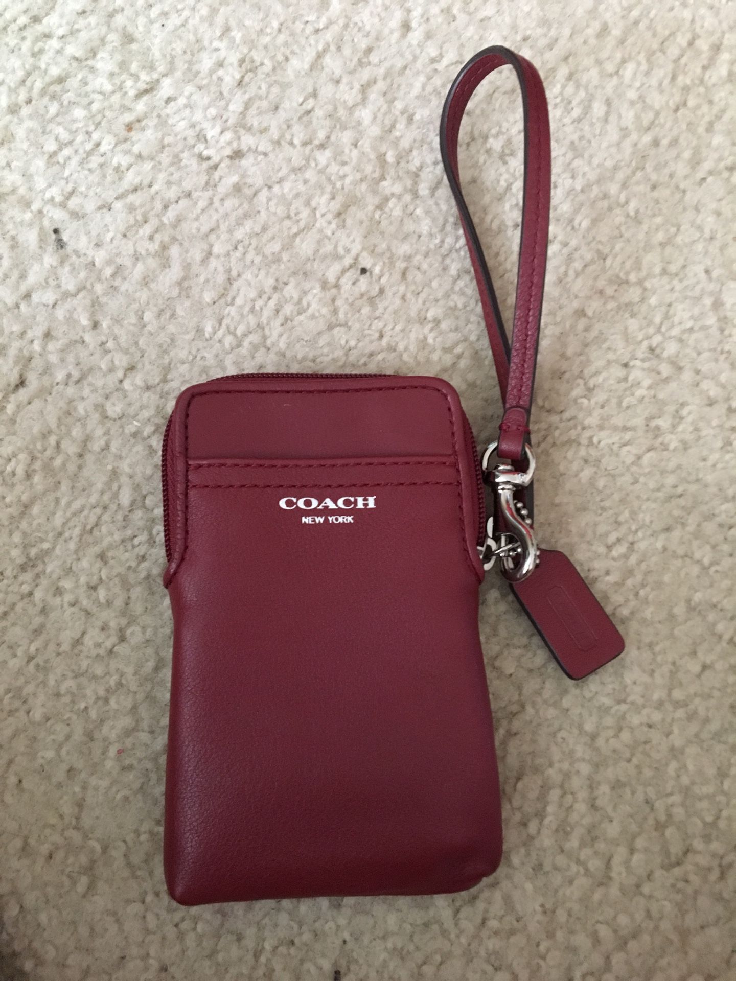 Coach Wristlet Red