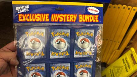 Pokemon mystery  pack with holo