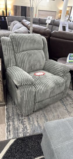 Grey Recliner Chair