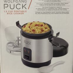 Wolfgang Puck  1.5 Cup Portable Rice Cooker 