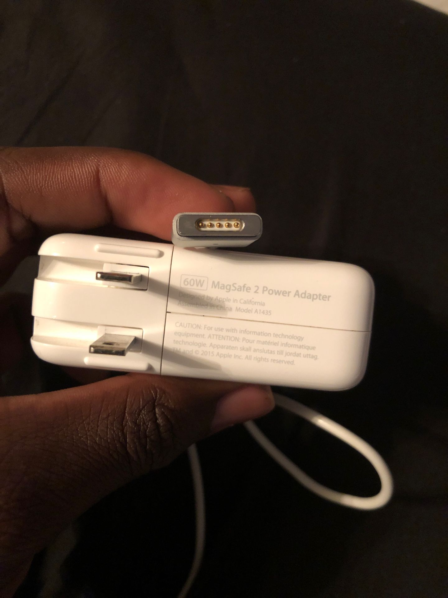 Apple 60 Watt MagSafe power adapter