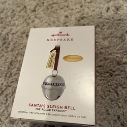 Polar Express Santa’s Sleigh Bell 2019 ornament 