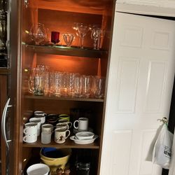 Cabinet with 107 items  $148