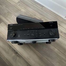 Yamaha - AVENTAGE 810W 7.2-Ch. Network-Ready 4K Ultra HD and 3D Pass-Through A/V