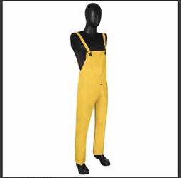DuraWear Yellow Waterproof Bib Overall Pants
