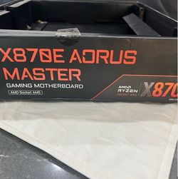 Gigabyte X870E Aorus Master Gaming Motherboard