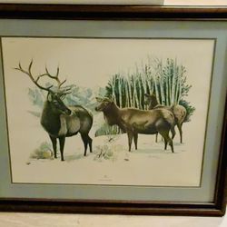 Vintage Richard Timm Signed Framed 
