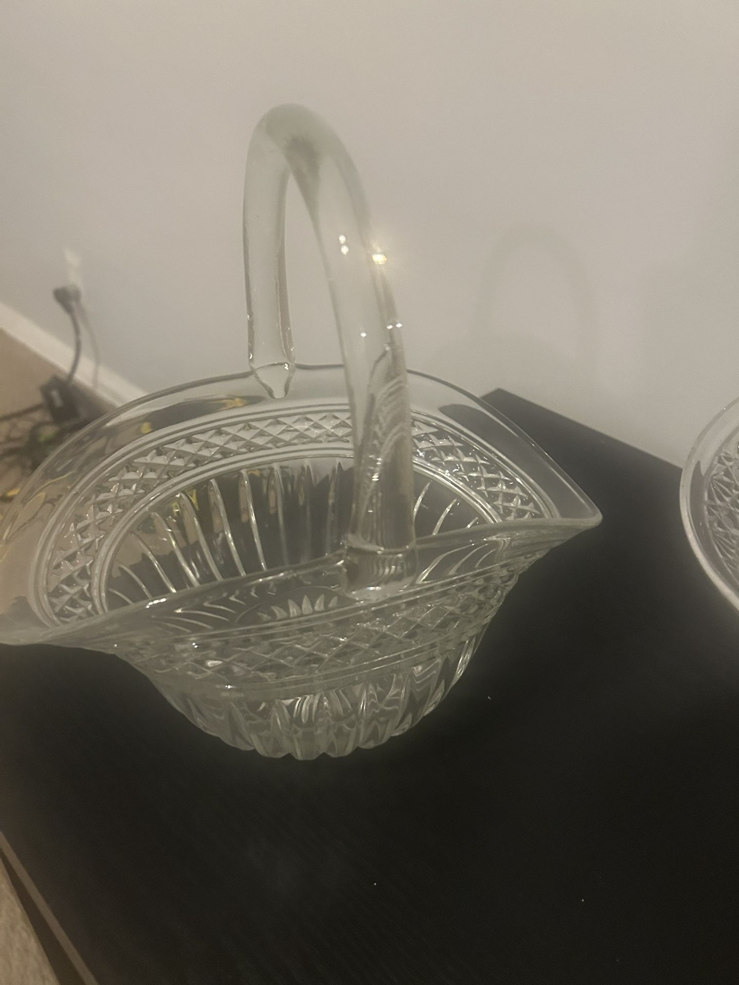 Lead Crystal Basket