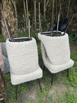 Fuzzy Sheep Chairs