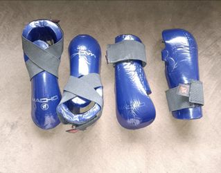 Children's Blue Macho Martial Arts Sparring Gear Set