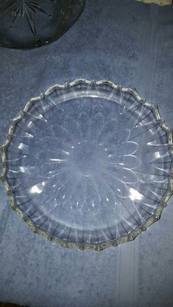 Crystal bowl 11.5 inch diameter