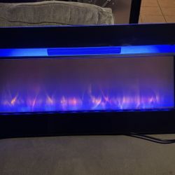 Twinstar Felicity 47" Wall Mounted Infrared Quartz Fireplace