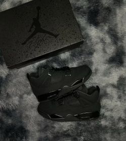 Black Cats Jordan 4s - $120 each