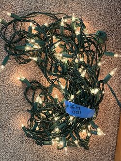 Clear Mini String Christmas Lights