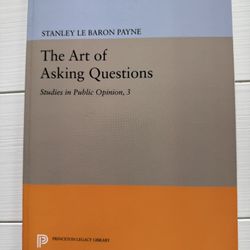 paperback: The Art of Asking Questions