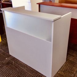 Light Gray Reception Desk New In Boxes
