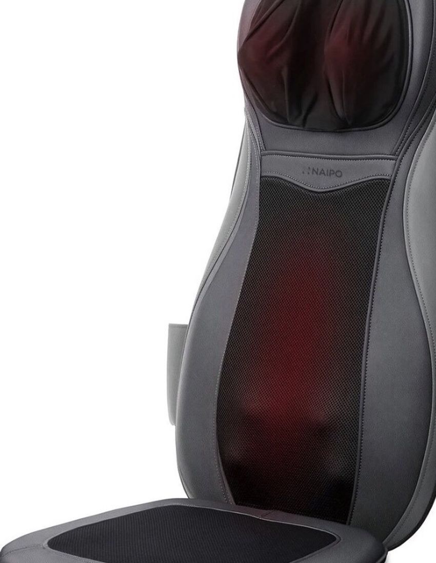 NAIPO NECK & BACK MASSAGER WITH HEAT AND VIBRATION