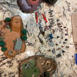 Star Wars 1994 Micro Machines Toys Mandalorian, Bubba Fett