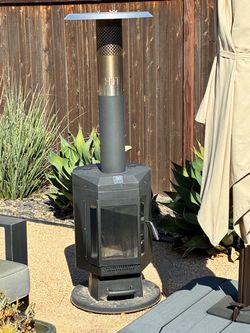 FlamePro Pellet Patio Heater with extras