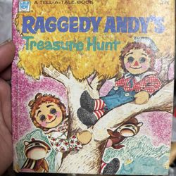 Raggedy and vintage book