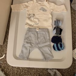 Newborn Boy Outfit Plus Extras