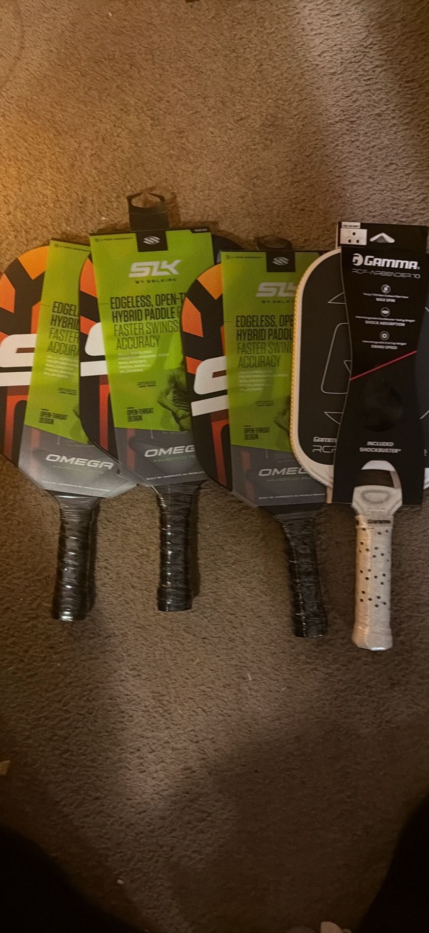 Pickleball Paddles Selkirk And Gamma