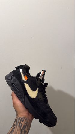 Off white air max black size 10