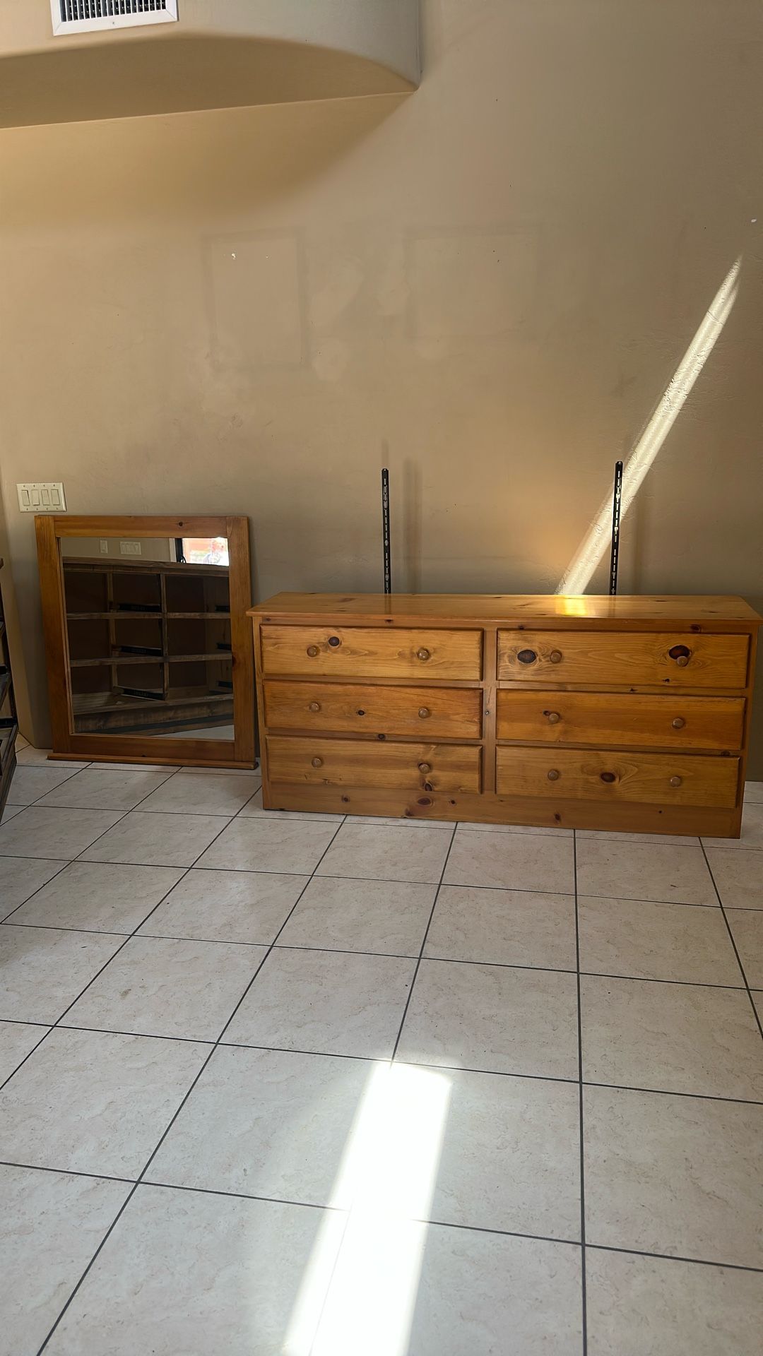 Solid Pine Standard Bed Set 