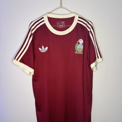 Mexico Retro Maroon NT Jersey 