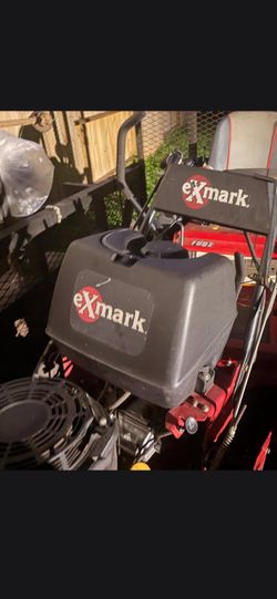 Exmark walk bend mower 32