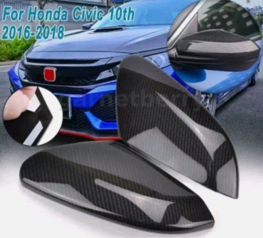2016-2022 Honda Civic Mirror Caps