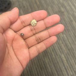 Gold Nugget Piercing