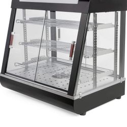 Food Warmer Heating Cabinet Show Case Food Warm Countertop Pizza Restaurant