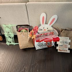 Assorted Holiday Decorations $25