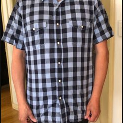 Men's Large Button Down Shirt /Camisa De Hombre Large