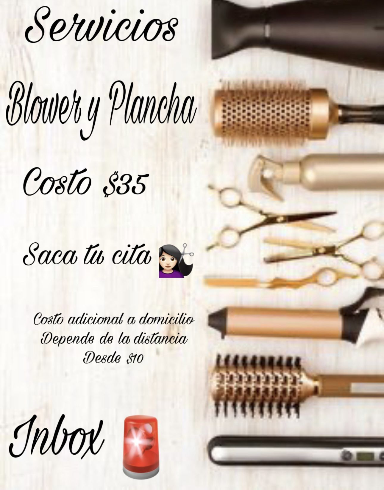 Blower & plancha