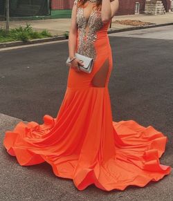 Orange Prom Dress