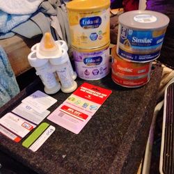 Enfamil/Similac baby formula and coupons